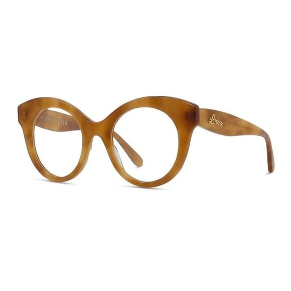 NWT LOEWE WOMEN EYEGLASSES HAVANA LOEWE EYEWEAR - Picture 1 of 3